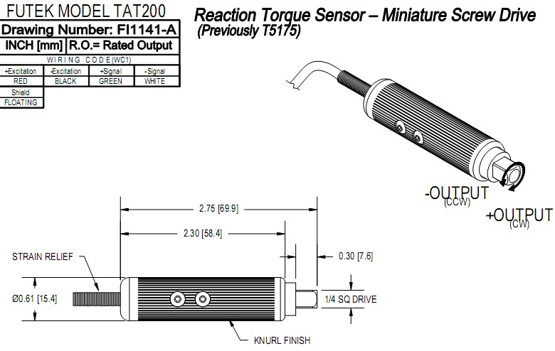 TAT200扭矩傳感器 TAT200扭矩傳感器