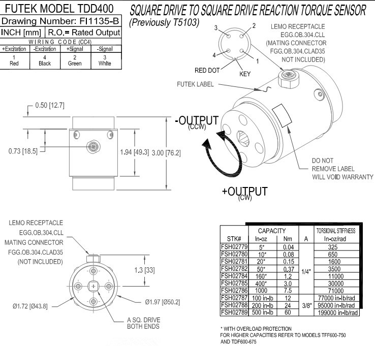 TDD400扭矩傳感器 TDD400扭矩傳感器