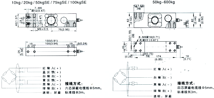 BM6G-C3稱重傳感器 BM6G-C3稱重傳感器