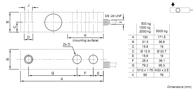 FTZ-5000KG稱重傳感器 FTZ-5000KG稱重傳感器